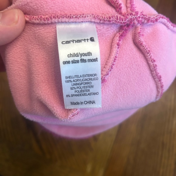 Carhartt Child/Youth OSFM Beanie Pink - Picture 4 of 4